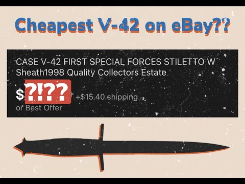 Cheapest REAL WW2 Case V-42 Stiletto on eBay??