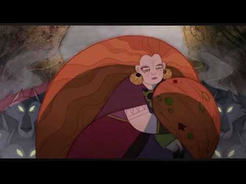 Wolfwalkers: the wolfwalkers heal the farmer