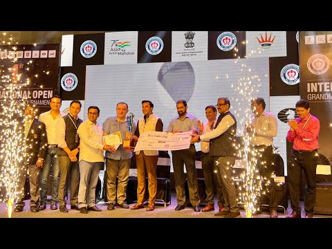 GM Farrukh Amonatov wins the 1st Maharashtra International Open Grandmaster Chess Tournament 2022