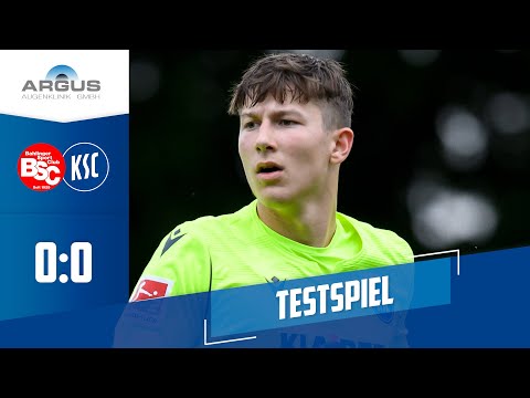 Testspiel Höhepunkte Bahlinger SC - KSC