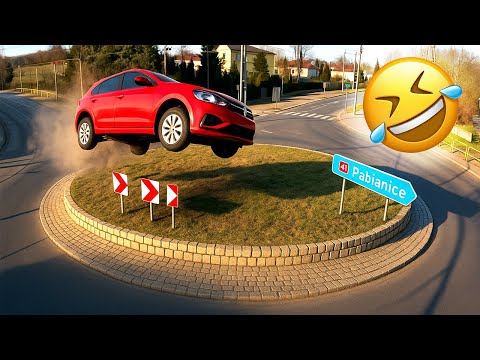 Klasyki z POLSKICH DRÓG! 😂🤣 NAJŚMIEŚNIEJSZE Wpadki i Akcje KIEROWCÓW | Funny Moments #1