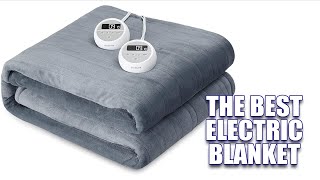 Bedsure Fleece Electric Blanket Queen - Heated Blanket