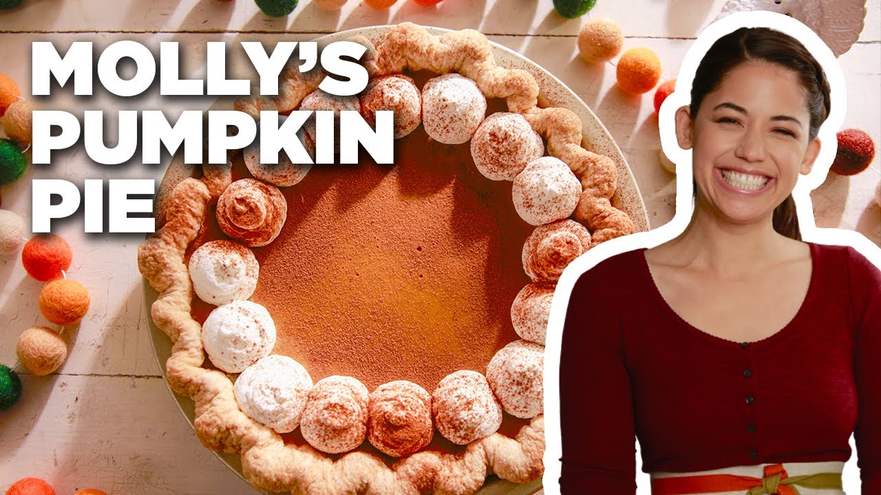 Molly Yehs Pumpkin Pie with Whipped Cream and Cinnamon | Girl Meets