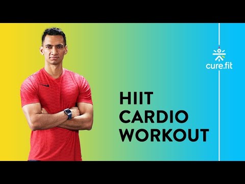HIIT CARDIO WORKOUT | HIIT Workout For Fat Loss | HIIT Workout For Beginners | Cult Fit | CureFit