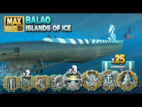 Submarine Balao: Brutal attack behind enemy lines - World of Warships