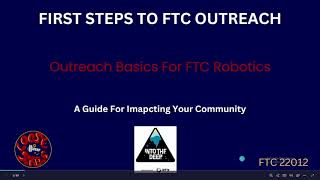 [GUIDE] Outreach Basics for FTC Robotics