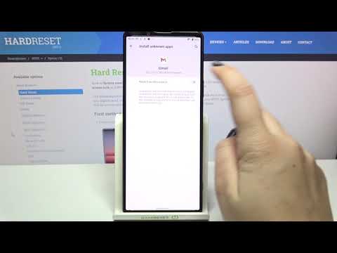 How to Activate Unknown Sources on SONY Xperia 1 III – Allow App Installation