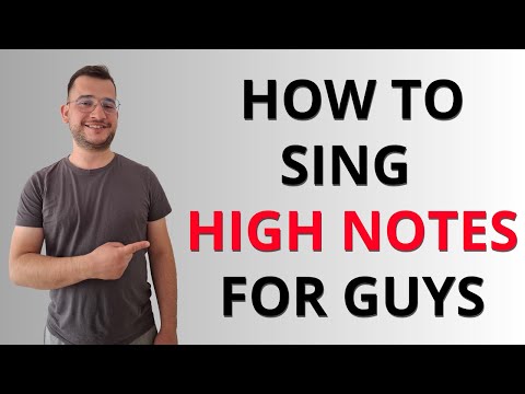 How to Sing High Notes For Guys Without Falsetto