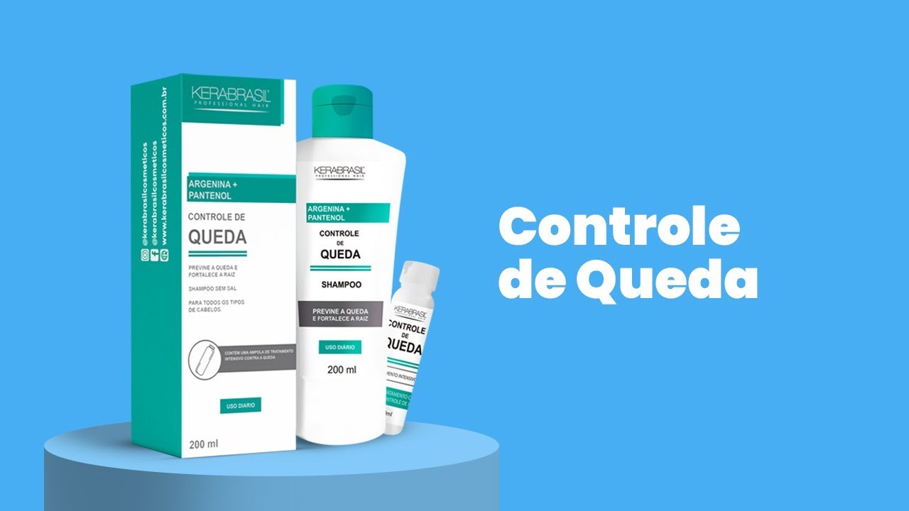 Tratamento Controle de queda da Kera Brasil !!!