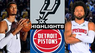 Victor Wembanyama - San Antonio Spurs - Detroit Pistons