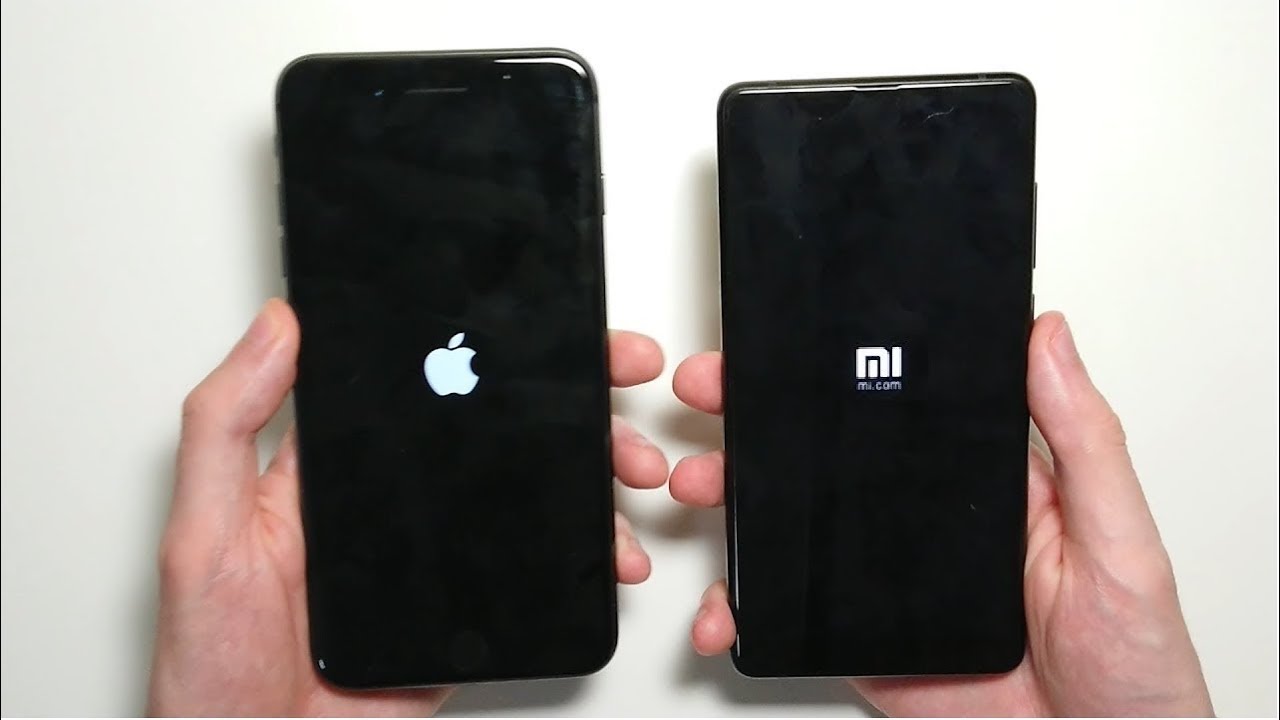 Xiaomi Mi Mix 2 vs iPhone 8 Plus Speed Test!