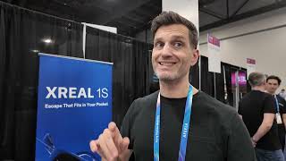 CES 2026, Media Day 1- XREAL Booth at Unveiled at Mandalay Bay Convention Center