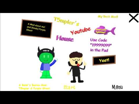 Baldi's Basics Mods - T5mpler's YouTube House
