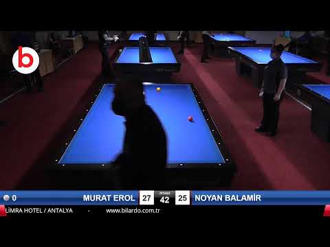 MURAT EROL & NOYAN BALAMİR Bilardo Maçı - 2021 1.ETAP ERKEKLER-5.TUR