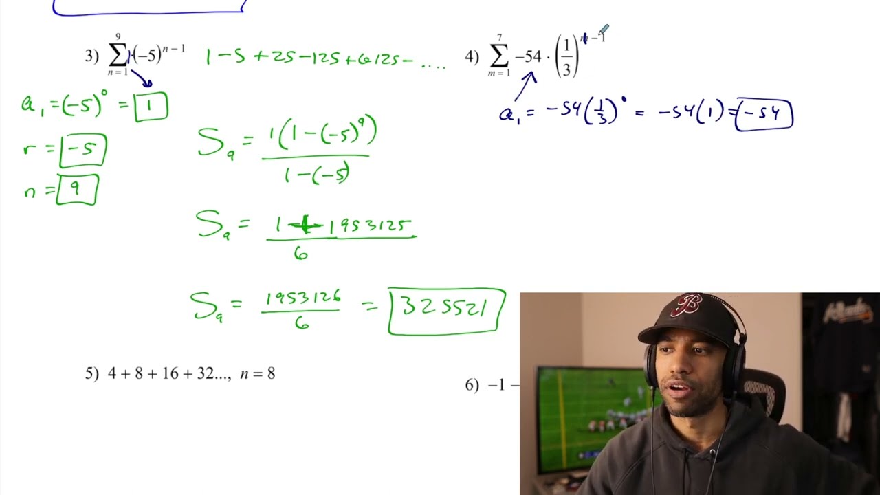 Geometric Series (practice problems)