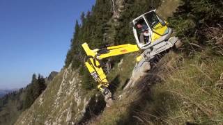Menzi Muck M535 Rough Terrain Mobile Excavator
