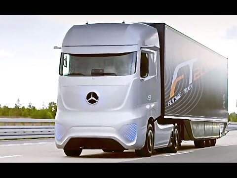 Mercedes Self Driving Truck Driving Itself Mercedes Future Truck 2025 Commercial CARJAM TV 4K 2015