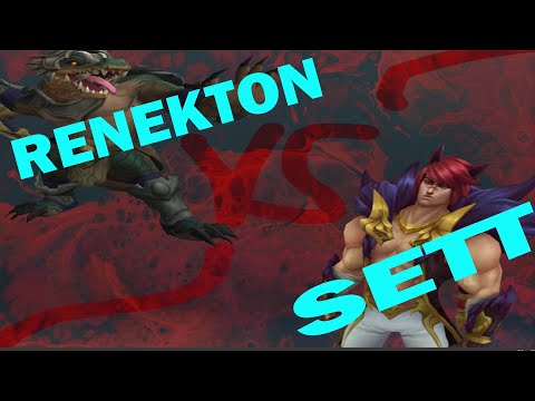SETT vs RENEKTON FULL BUILD FIGHTS & Best Moments! League of legends