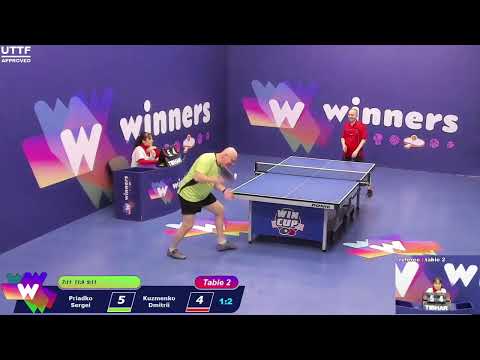 WINners CUP table 2  01.02 Priadko Sergei - Kuzmenko Dmitrii  17:00