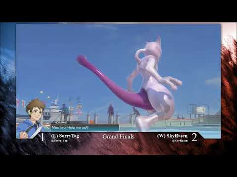SorryTag (Sceptile/Aegislash/Mewtwo) vs SkyRasen (Lucario/Machamp) GFs - Pokken at Alpha 6/4/19
