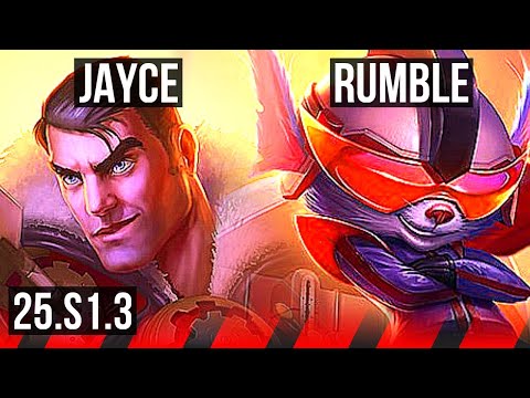 JAYCE vs RUMBLE (TOP) | KR Master | 25.S1.3