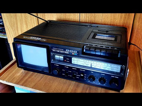 COLOR - TV - RADIO - RECORDER - COMBINATION OTAKE MOD. N° 7725 Japan (1980)