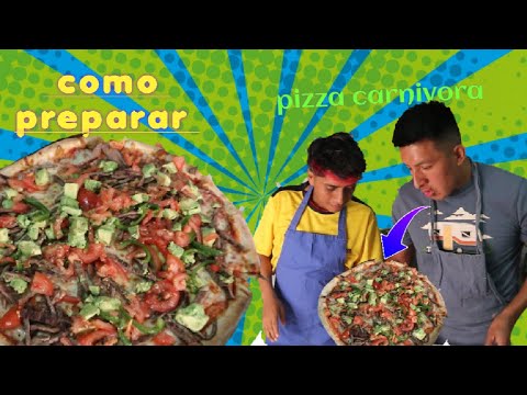 PREPARAMOS UNA PIZZA CARNIVORA A NUESTRO ESTILO #humor  #comedy #VICBREAK