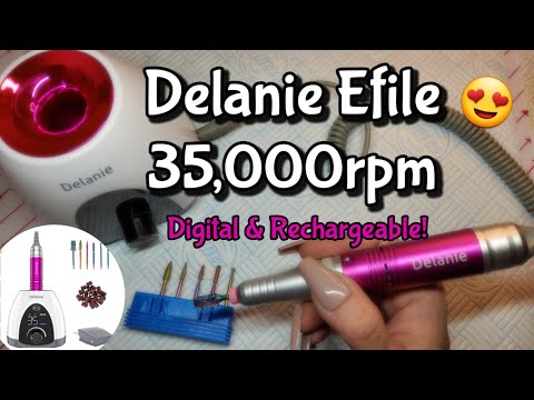 DELANIE EFILE | 35,000RPM RECHARGEABLE & DIGITAL