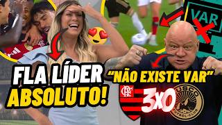 FLAMENGO LÍDER na LIBERTADORES mas ARBITRAGEM quer PREJUDICAR o FLA? RENATA FAN Jogo Aberto AO VIVO