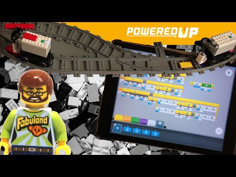 Lego Powered Up Automatic Train Control [Tutorial]