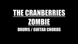 Download lagu The Cranberries - Zombie (Drum Tracks, Lyrics, Chords) mp3