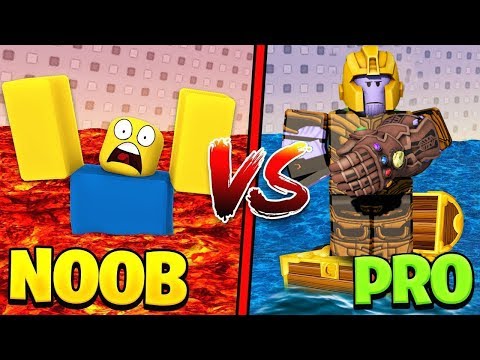 NOOB MU OLMAK İSTERSİN THANOS MU? / Yahya ve Ejderha ile Roblox Would You Rather