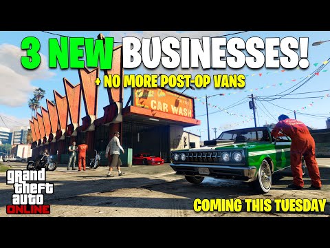 GTA ONLINE DLC INFO BREAKDOWN! 3 NEW BUSINESSES, POLICE OUTFITS | Money Fronts June DLC