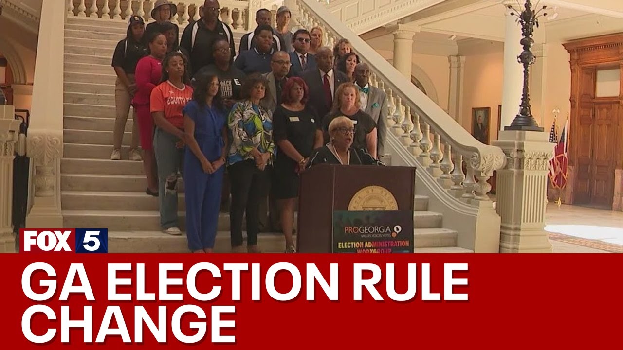 Georgia Election Board makes controversial rule change | FOX 5 News