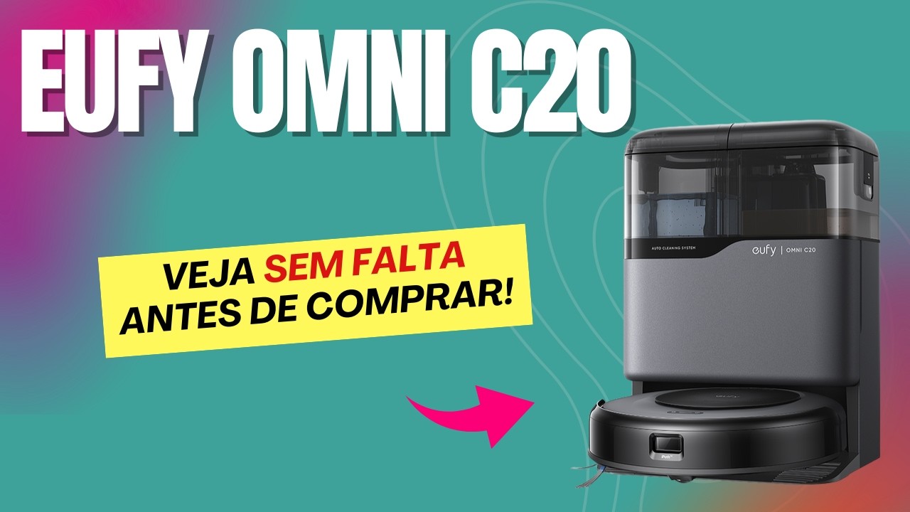 Miniatura da avaliação em vídeo de Robô Aspirador eufy C20 Omni