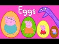 Peppa Pig Surprise Eggs Learning For Kids