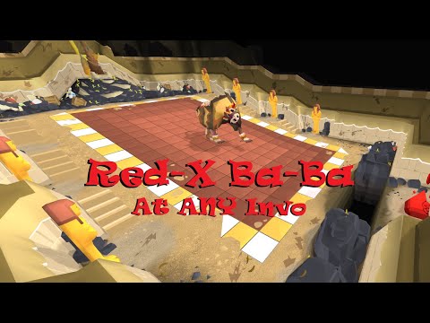 X Marks the SPOT!!  Red X Ba-Ba Tutorial