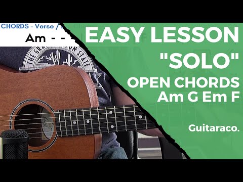 Demi Lovato - Sober // EASY Guitar Lesson (4 Open Chords)