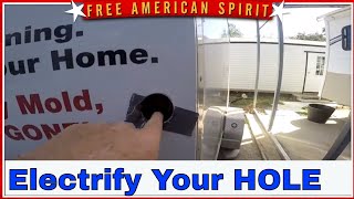 Add Electric for Heating and Charging Batteries on Your Pressure Washing Trailer