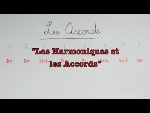 Jean-Claude Welche - Cours de cor des Alpes, les Harmoniques et les Accords