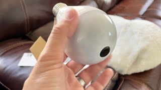 Otarius Secret Outdoor Camera Light Bulb💡Review