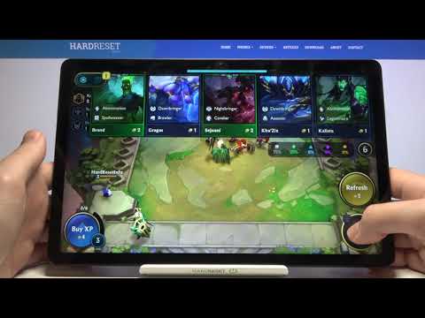TFT Mobile on Lenovo Tab P11 – TeamFight Tactics Gameplay