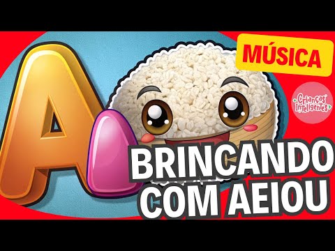 BRINCANDO COM AEIOU MIX - CRIANÇAS INTELIGENTES #criançasinteligentes #aprendabrincando #aeiou