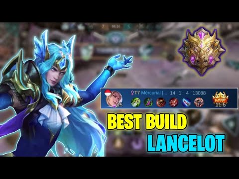 TOWER DIVE!! | NEW UPDATE LANCELOT MOBILE LEGENDS | BEST BUILD LANCELOT 2021