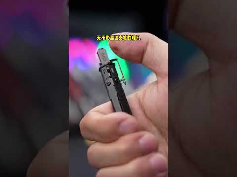 Bút viết cơ khí kim loại DIY theo thiết kế tàu vũ trụ - Có đế đỡ từ tính