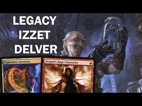STILL THE BEST DECK! Legacy Izzet Delver. Still dominating in The Initiative metagame! MTG MH2