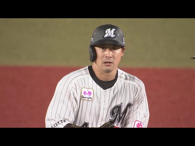 【2回裏】繋いで走者一掃!! マリーンズ・藤岡裕大 点差を広げるタイムリー2ベースヒット!!  2023年8月29日 千葉ロッテマリーンズ 対 北海道日本ハムファイターズ