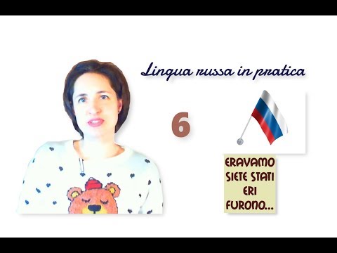 Russo base. 59. Il verbo “essere” al passato   -  Conversazione (Combinazione 1)