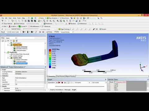 Calculate Random Vibration Fatigue with Ansys Mechanical