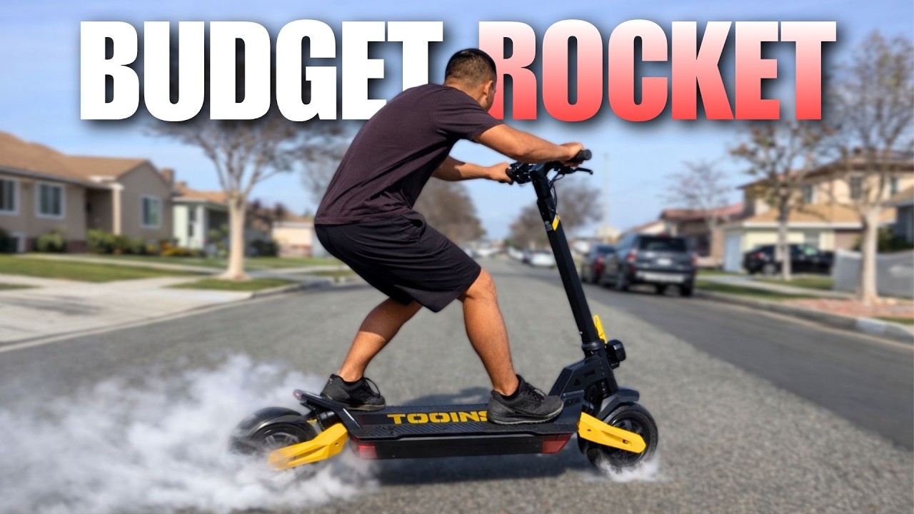This Electric Scooter SHOULD NOT BE THIS FAST & CHEAP | Tooins X2 Review
